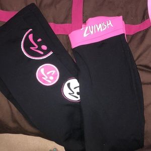 Zumba flare yoga pants